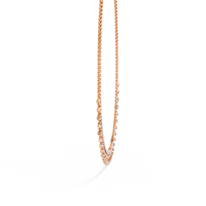 Diamond Chain Tassel labgrown diamante y diamante natural 10K 14K 18K collares de oro para mujeres - Product Image 4