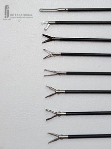 Ensemble de pinces à pince pour chirurgie laparoscopique manuelle de 28 pièces F.J. INTERNATIONAL Instrument de classe I certifié CE - Product Image 5