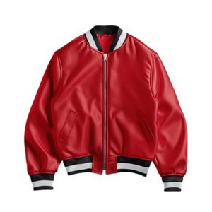 Chaqueta Varsity Hip Hop 2024 con Cuello Alto y Capucha para Hombre y Mujer, Chaqueta Cortavientos con Bloques de Color y Parches, Estilo Holgado para Otoño - Product Image 2