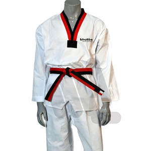 Nueva llegada artes marciales usa uniforme de Taekwondo hecho a medida alta calidad bajo precio uniforme de Karate hecho en Pakistán 2025 - Product Image 3