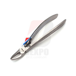 Fórceps de extracción dental de 46L, fórceps dentados de 3mm, acero inoxidable quirúrgico - Product Image 4