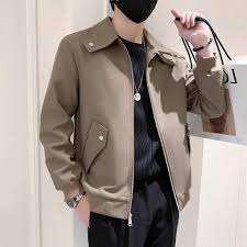 Vestes à fermeture éclair en polyester pour hommes - Product Image 2