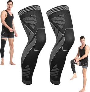 Rodillera de Compresión Médica Antideslizante con Protección Avanzada, Manga Larga para Correr, Deportes y Gateo - Spandex/Nailon - Product Image 2