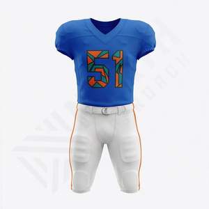 Ropa Deportiva de Poliéster de Alta Calidad con Logotipo Personalizado, Impresión Digital Multicolor, Talla Grande, para Fútbol - Product Image 1