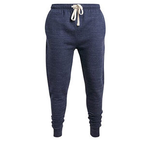 กางเกงวอร์มผู้ชายผ้าฝ้ายทรงสปอร์ต ขาเรียวเข้ารูป สกรีนโลโก้ได้ พร้อมคุณสมบัติป้องกันรอยยับ กางเกงผู้ชายทรงหลวมแบบซักแล้ว - Product Image 1