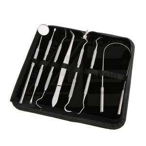 Dental Oral Care Hygiene Tool Kit Dental Scaler Dental <b>Teeth</b> Cleaning 7 Pcs/ Kit - Product Image 2