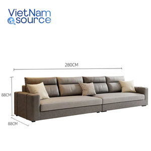 Canapé minimaliste moderne surdimensionné-Spacieux, confortable et élégant-Tissu de haute qualité-Fabriqué au Vietnam - Product Image 2