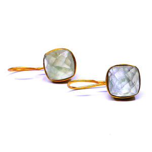 Juego de aretes para mujer, Plata de Ley 925 hecha a mano, para uso diario - Product Image 3