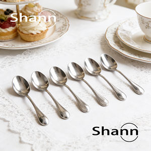 15 cucharas de postre de acero inoxidable de 15 x 3,2 cm - Product Image 2