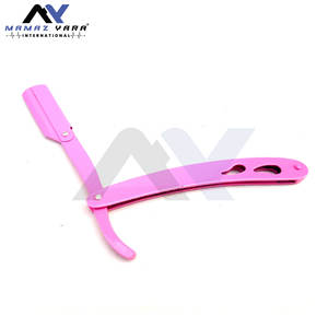 Maquinilla de Afeitar para Mujer con Diseño Personalizado, Maquinilla de Afeitar de Lujo a Bajo Precio, Cuchilla Extraíble, Maquinilla de Afeitar Recta de Seguridad, para Salón de Belleza, Hogar y Cuidado Personal - Product Image 5
