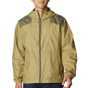 Chaqueta Cortavientos Deportiva de Invierno para Hombre, Tejido Vaquero, Transpirable y Resistente al Viento, Personalizable - Product Image 1