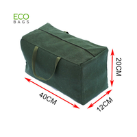 Sac à outils en toile robuste de grande capacité, Kit d'outils Portable pour électricien, sac à outils polyvalent