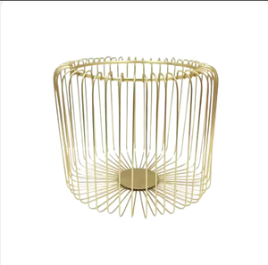 ตะกร้าผลไม้ทำจากโลหะสำหรับวางบนเคาน์เตอร์ตะกร้าผลไม้แบบหรูหราเคลือบด้วยผงสีดำ - Product Image 6