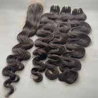Meilleures ventes : Lots de mèches de cheveux humains 100% Remy, double tirage, qualité supérieure 12A, cheveux vietnamiens bruts, ondulés, toutes extensions capillaires