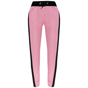 Nouveau style Logo personnalisé femmes décontracté solide longueur régulière hiver à manches longues polaire à capuche survêtement empilé pantalon - Product Image 3