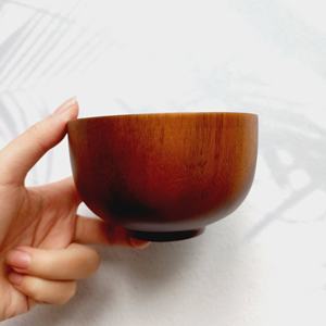 ชามข้าวสำหรับครอบครัว,ภาชนะไม้อาคาเซียทำจากไม้ธรรมชาติเป็นมิตรกับสิ่งแวดล้อมสำหรับร้านอาหารในบ้าน - Product Image 6