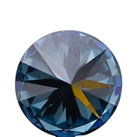 Diamante redondo cultivado en laboratorio CVD azul vivo elegante de 0,78 quilates SI1 claridad IGI certificado 572328097