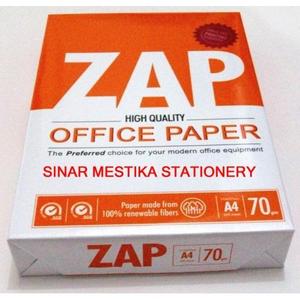Papier copie blanc A4 80 g/m² Zap Office, haute qualité pour l'impression et l'écriture - Product Image 5