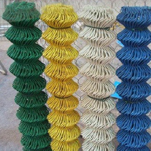 Valla de enlace de cadena verde, cercado de enlace, negra - Product Image 4