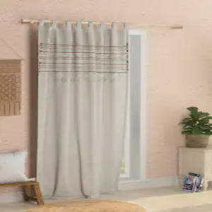 Vente en gros de rideaux en tissu fleurs pures et fraîches pour chambre à coucher salon rideaux de fenêtre avec œillets rideau Style Offre Spéciale AUS - Product Image 4