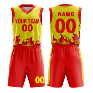 Uniformes de baloncesto de diseño personalizado de calidad superior pantalones cortos XS de verano de secado rápido al por mayor ropa deportiva impresa personalizada - Product Image 1