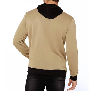 Pull-over à capuche de coupe régulière de qualité supérieure, sweat-shirt à capuche respirant avec logo personnalisé, pullover à capuche en coton mélangé de base à vendre - Product Image 3