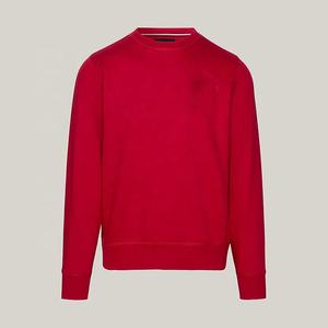 Sudadera de Invierno Moderna y Económica, Marca Privada y Pedidos OEM/ODM, Cuello Redondo, Diseño Sólido, Forrada, Manga Larga, Corte Holgado - Product Image 4