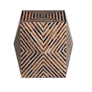Custom Resin Inlay LAMETIERARTZ LMA0005 American Style Luxurious Modern Coffee Table Bone MDF Durable Eco-Friendly Wholesale - Product Image 4