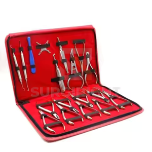 Kit profesional de alicates de ortodoncia dental de 18 piezas Fuente de alimentación manual para aparatos ortopédicos y ajuste de dientes Surgiright - Product Image 3