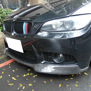 Nuevo Lip Delantero de Parachoques de Fibra de Carbono Estilo V para 2008-2013 para E92/E93 M3 Solo, Instalación con Tornillos, Modificación/Actualización TW - Product Image 3