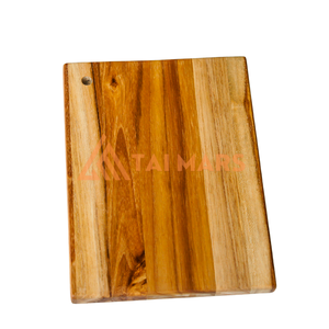 Nouveauté Bloc à découper en bois rectangulaire au design naturel Planche à découper en bambou d'usine au meilleur prix - Product Image 3