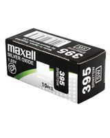 Pilas Maxell SR726SW 395, 1 Tarjeta de Pilas Primarias de 1.55V, Pilas de Botón, Japón