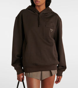 Sudadera con Capucha de Punto Personalizada para Mujer, Fabricantes, Algodón de Alta Calidad, Cálida para Invierno, ODM, Logotipo Frontal, Ecológica, Transpirable - Product Image 2