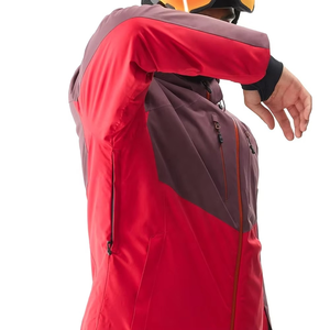 Combinaison imperméable pour femme, veste et pantalon imprimés coupe-vent pour l'hiver, fermeture éclair, taille plus, combinaison de ski et de snowboard - Product Image 4