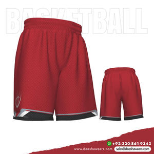 Short d'entraînement de basket-ball hommes vêtements de sport été léger maille respirante évacuation de l'humidité ceinture élastique à séchage rapide pour - Product Image 6