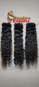 100% Extensiones de cabello humano indio virgen Remy sin procesar Paquetes rizados naturales baratos con proveedor de estilo de onda natural de trama Doble - Product Image 6