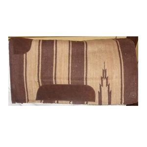 Tapis de selle indien de haute qualité nouveau Design occidental Dressage saut d'équitation laine feutre doublure coton conceptions assorties - Product Image 6