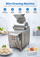 Machine automatique de déchiquetage de viande en acier inoxydable, machine de transformation de la viande de poulet, de canard et de bœuf pour l'industrie alimentaire