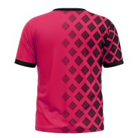 T-shirt pour homme personnalisé avec impression par transfert thermique, 100% polyester, vêtements de sport, logo sur le devant, style sportif, t-shirt personnalisé pour homme