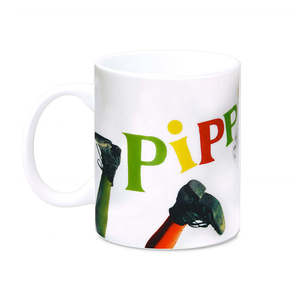 Taza de Cerámica Pipi Longstocking, Diseño Moderno de Dibujos Animados del Sr. Nilsson, Segura para Cafeterías, para Smoothies y Bebidas Calientes/Frías - Product Image 2