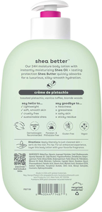 Crème hydratante pour le corps EOS Vegan Shea Better Body Lotion Creme De Pistachio, hydratation 24h, gel, soin de la peau, massage, 16 fl oz - Product Image 2