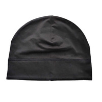 Gorro de Poliéster y Elastano para Correr, Gorro de Calavera con Forro de Satén, Gorro Deportivo de Invierno con Logotipo Personalizado, Gorro Elástico con Logotipo Personalizado