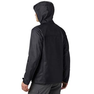 Lightweight Coated Stand Outdoor <b>Jacket</b> Custom Tag Label Trekking Outfit Low MOQ Packable Training Gym Windbreaker Bulk Workout - Product Image 6