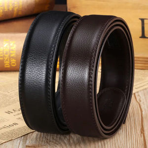<b>Leather</b> Belts Customized Printed Logo Genuine <b>Leather</b> Dress Belts for <b>Men</b> Wear - Product Image 1