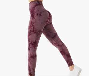 Nueva llegada de las mallas de las mujeres Push up Leggings Gimnasio Mujer Scrunch Butt Legging Deporte Pantalones de yoga sin costuras - Product Image 6