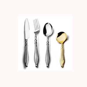 Ensemble de salle à manger Royal Design ensemble de couverts en acier inoxydable nickel or/argent avec poignée design ensemble de couverts élégants - Product Image 1