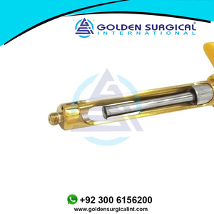 Jeringa dental con mango de plástico chapado en oro de 1,8 ML al por mayor, instrumento de anestesia amarillo con fuente de alimentación manual - Product Image 3