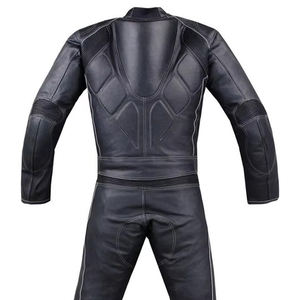 Combinaison de moto de haute qualité confortable Combinaison de moto en cuir lourd Combinaison de moto coupe-vent de haute qualité - Product Image 4