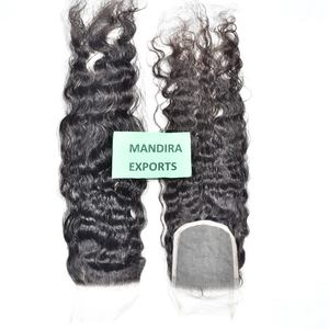 Cabello crudo Precio de fábrica al por mayor Natural HD Encaje suizo Paquetes ondulados Cabello Sin procesar Cutícula alineada Cabello humano indio virgen - Product Image 5