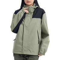 Veste bomber pour femme 3-en-1 en toile brute, automne/hiver, sports de plein air, haute qualité, sur mesure, imperméable, écologique